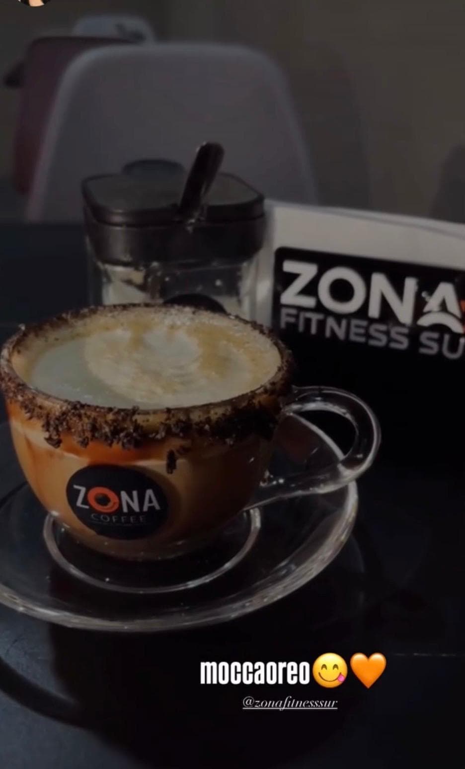 Bebida preparada en Zona Coffee
