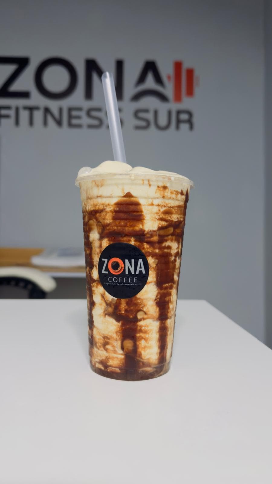 Bebida preparada en Zona Coffee
